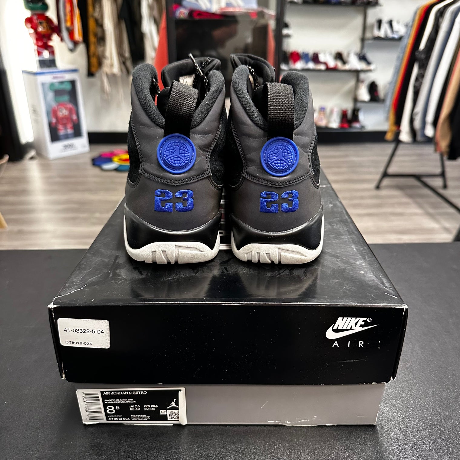 Racer Blue Air Jordan 9 (USED)