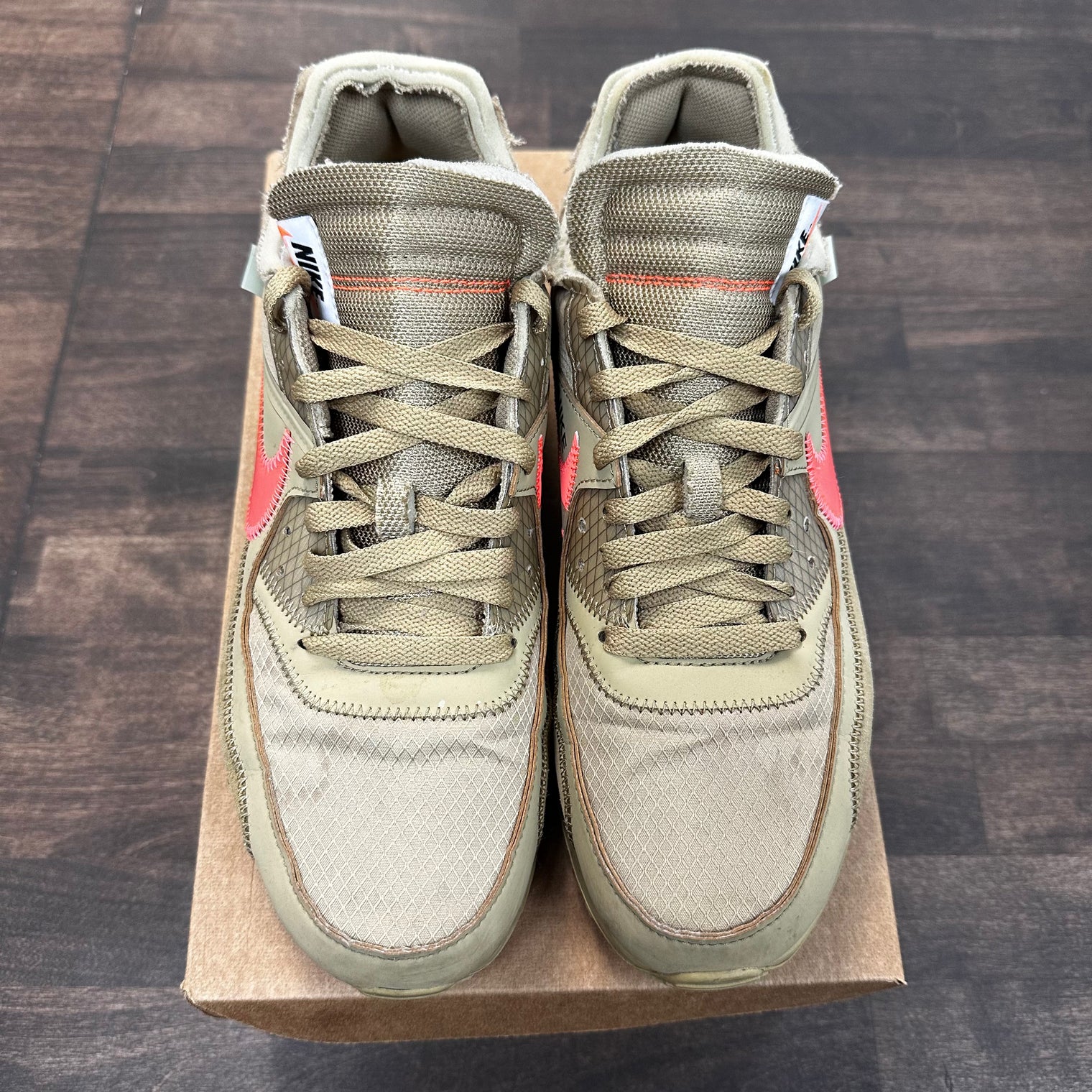 Off White Air Max 90 Desert Ore (USED, No Box)