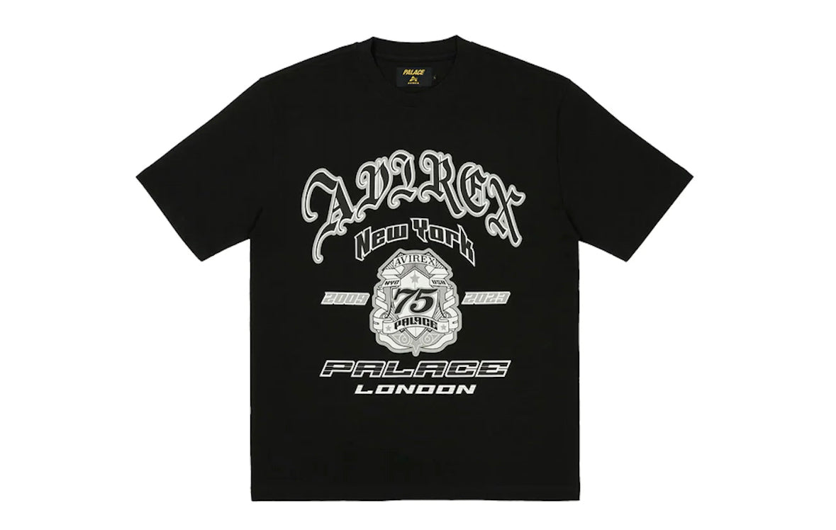 Palace Avirex Tee Black