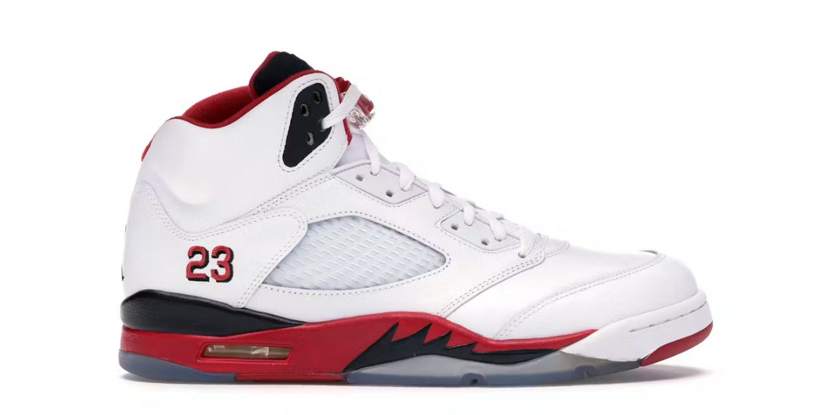 Jordan 5 Fire Red Black Tongue 2013