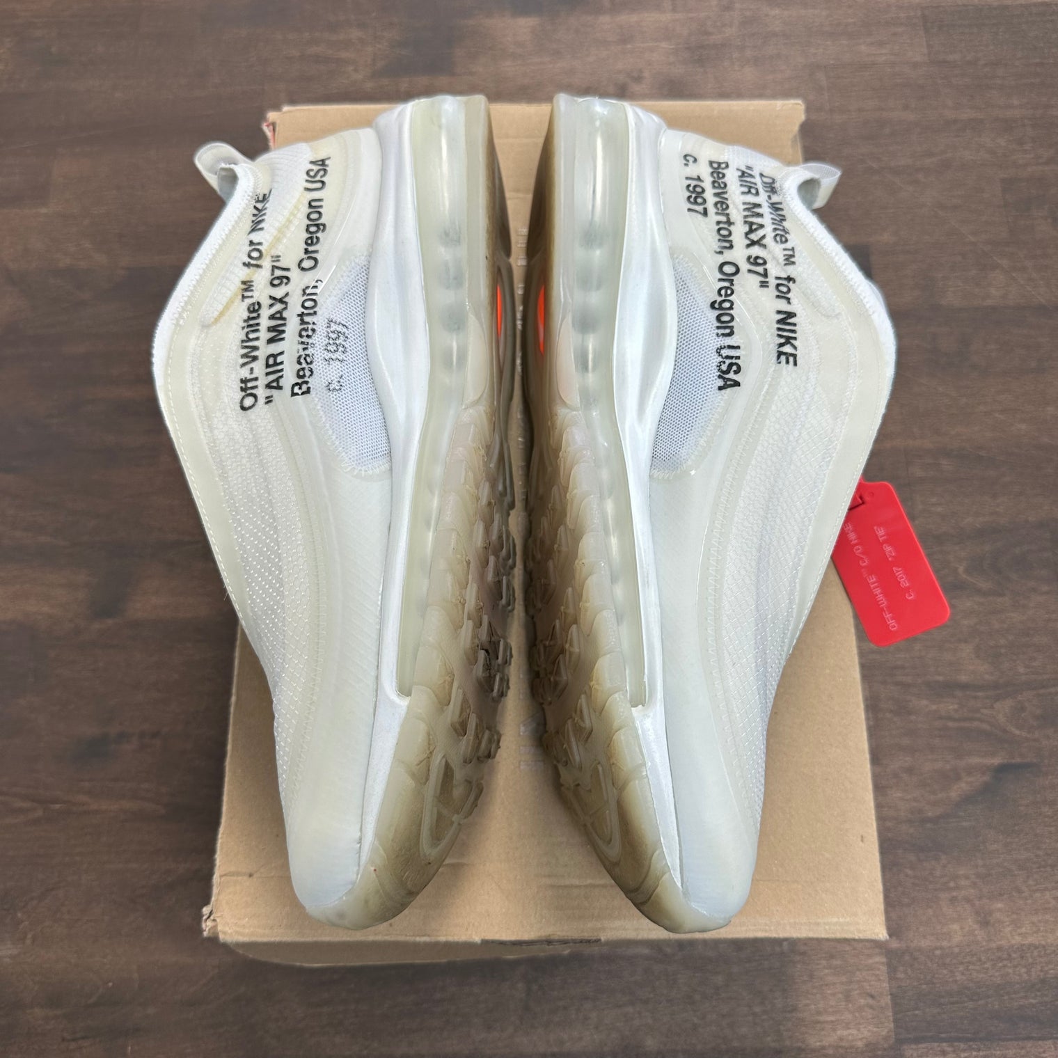 Off White Air Max 97 White (USED)