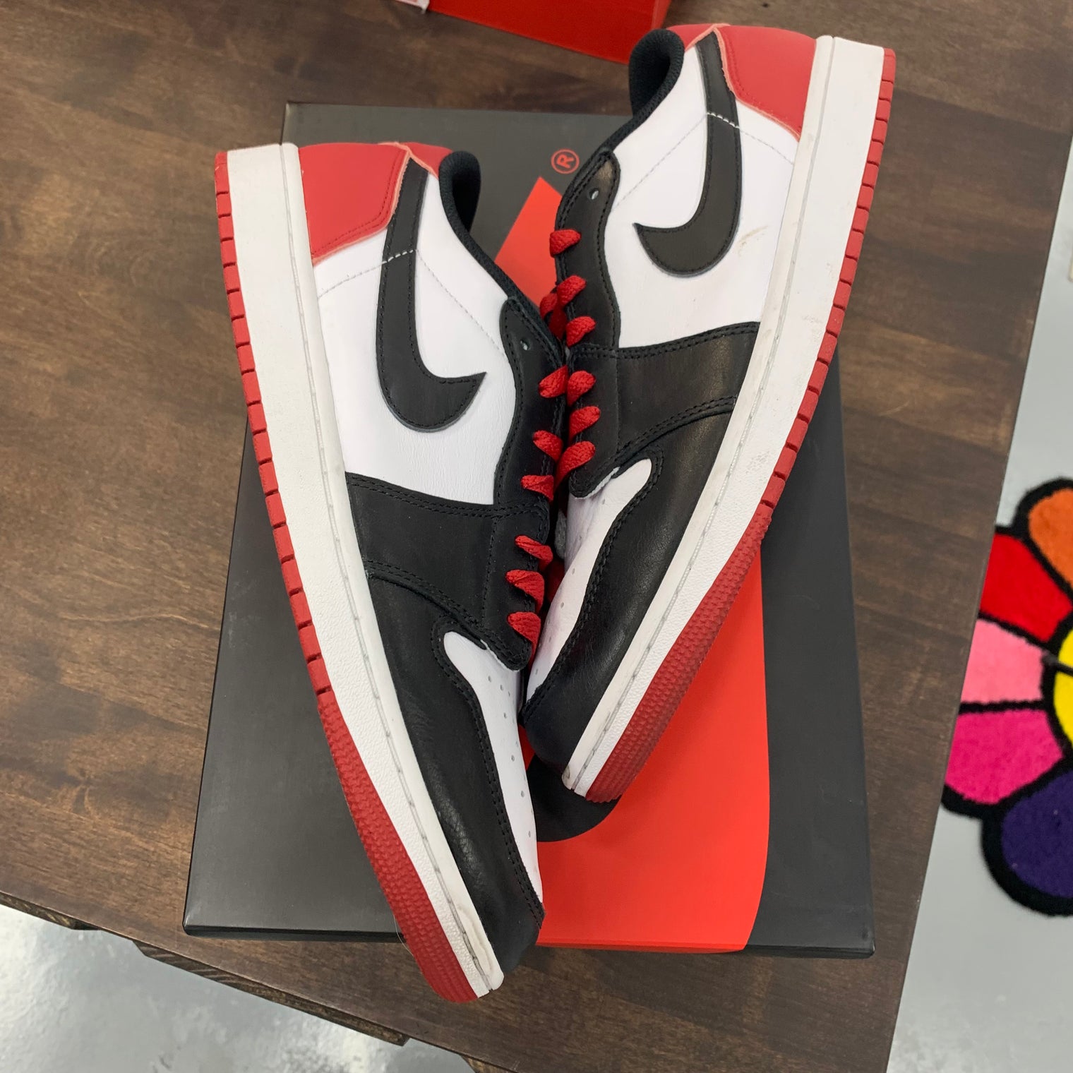 Black Toe Jordan 1 Low OG (USED)