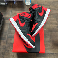 Satin Bred Jordan 1 High (W) (USED)