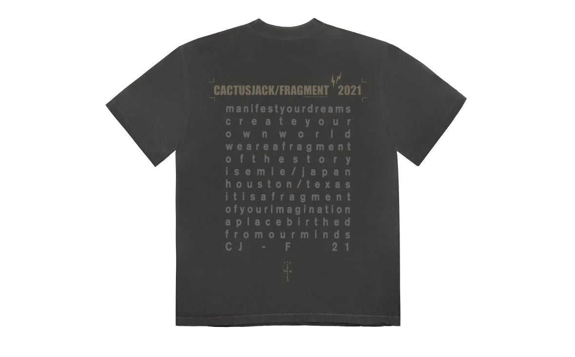 Travis Scott Fragment Create Tee