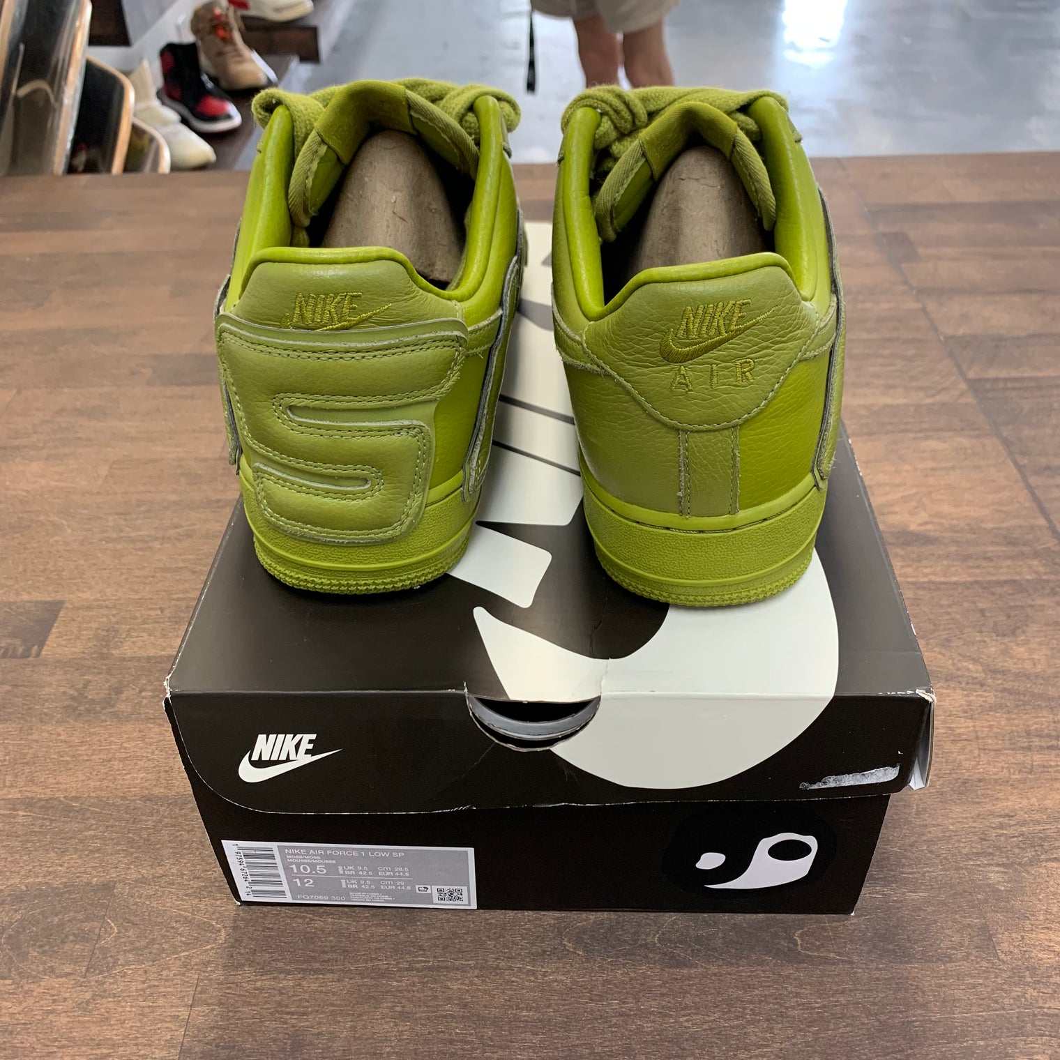 Moss Cactus Plant Flea Market Nike Air Force 1 (USED)