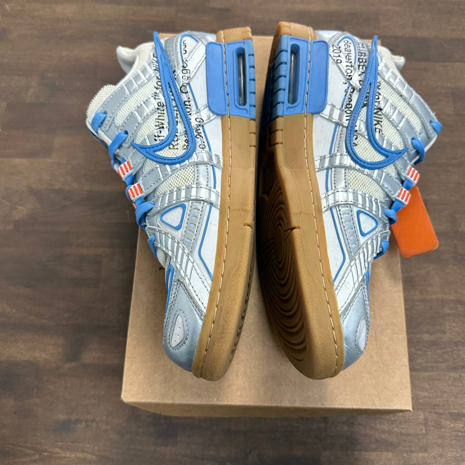 Off White Rubber Dunk UNC (USED, No Box)