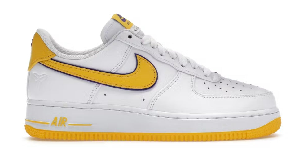 Kobe Bryant Lakers Home Air Force 1