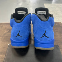 Blue Suede Jordan 5 (USED, No Box)