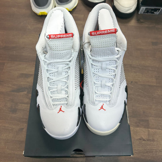 Supreme Jordan 14 White (USED)