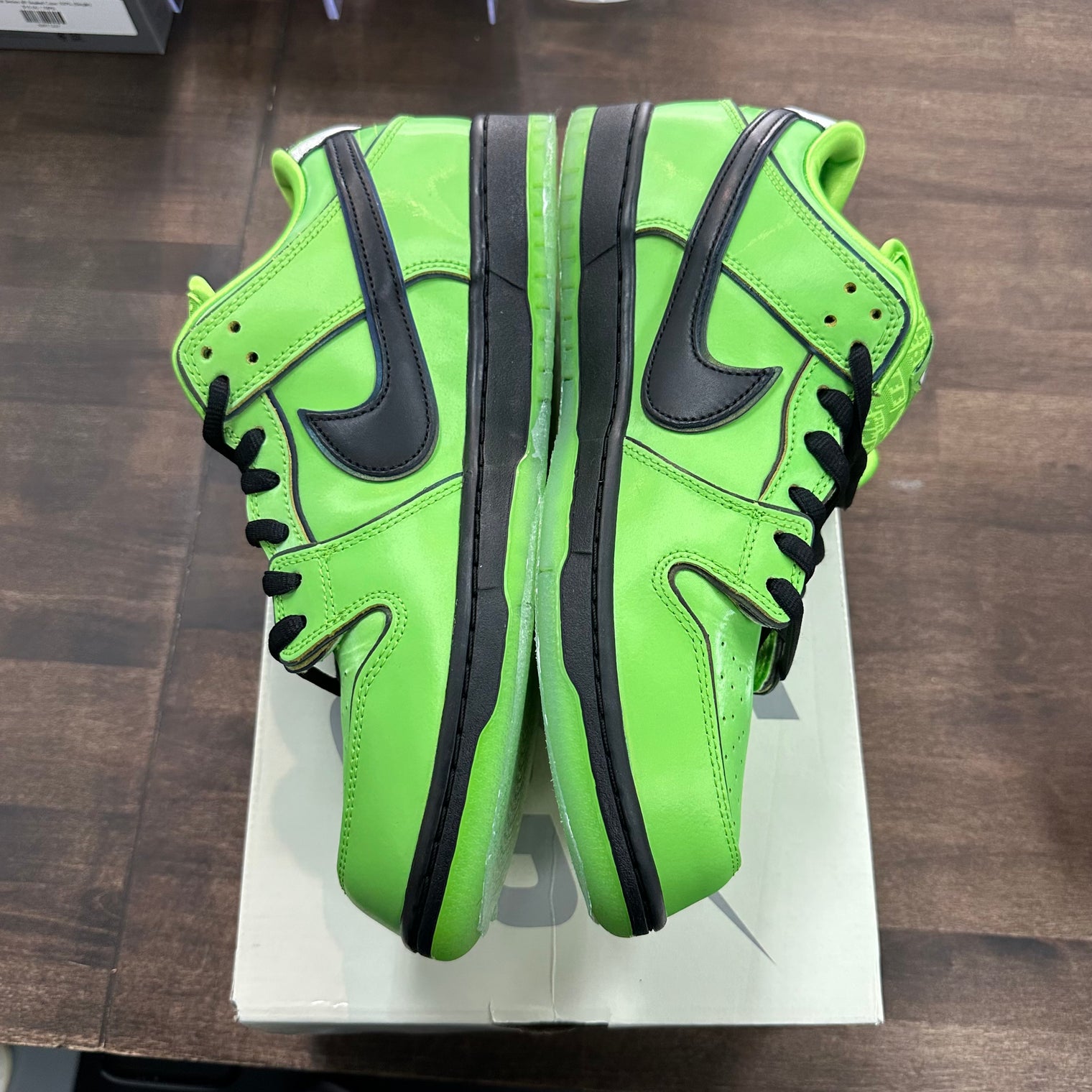 Buttercup Powerpuff Girls Sb Dunk Low (USED)