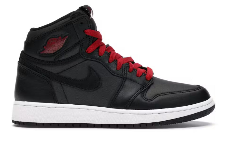 (GS) Satin Gym Red Jordan 1 High