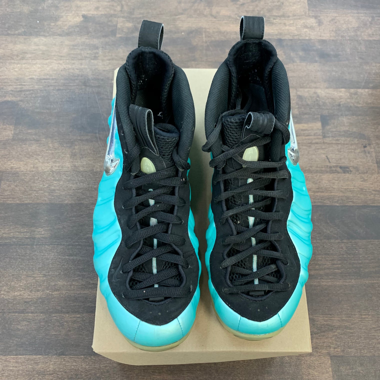Nike Foamposite Island Green (USED NO BOX)