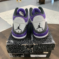 Dark Iris Jordan 3 (USED)