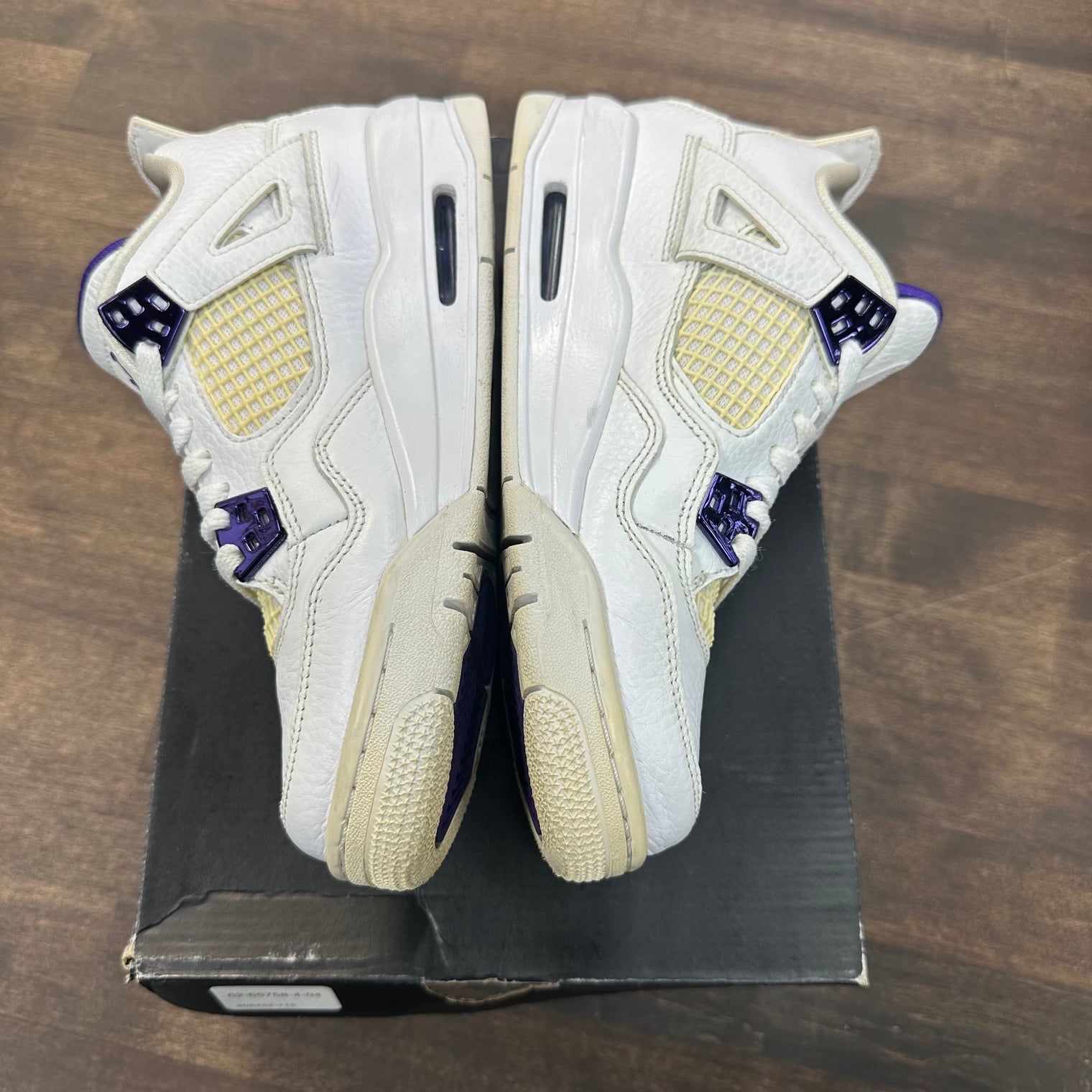 Metallic Court Purple Jordan 4 (USED)