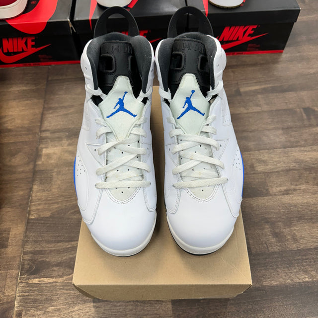 Sport Blue Jordan 6 (USED,No Box)