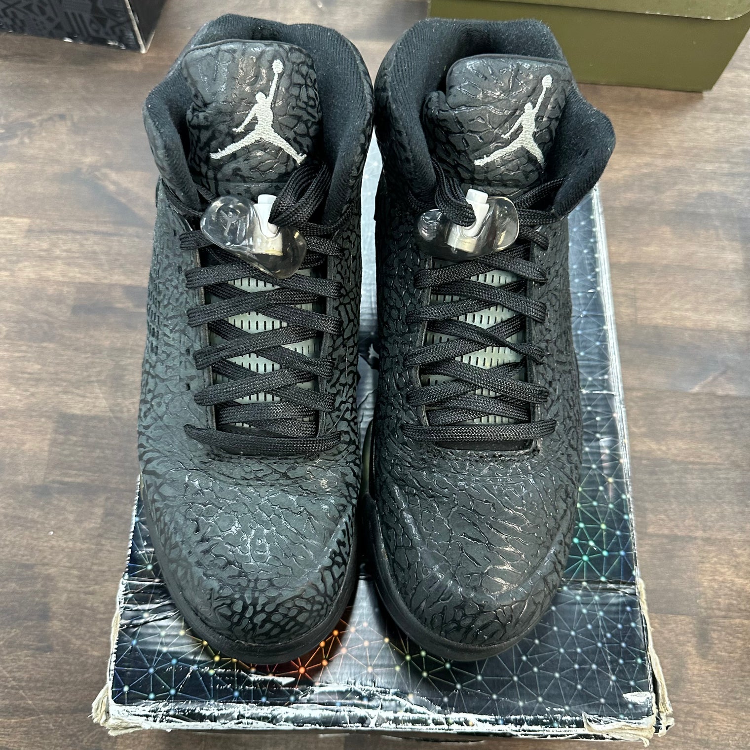 3Lab5 Black Silver Jordan 5 (USED)