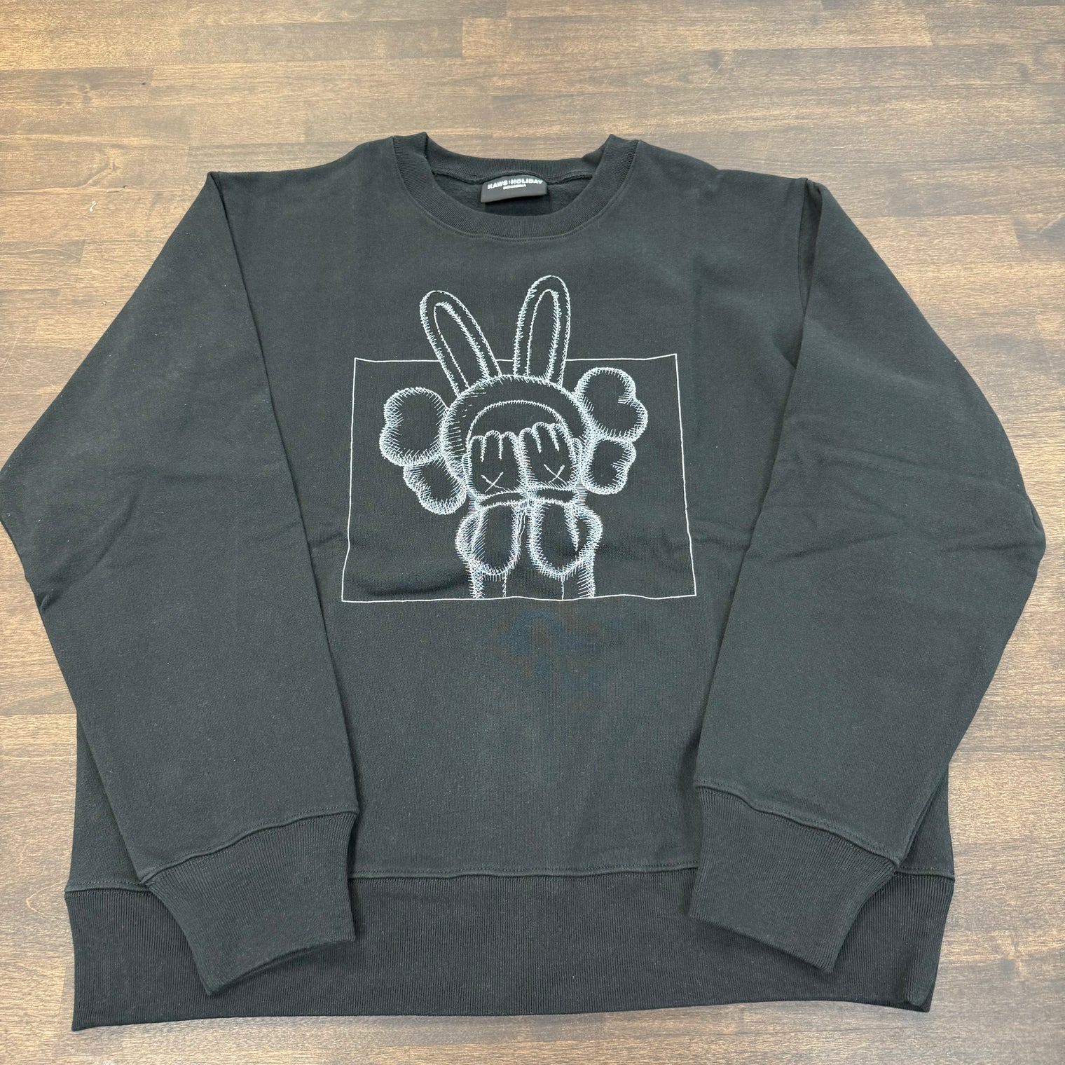 Kaws Holiday Indonesia Crewneck Black