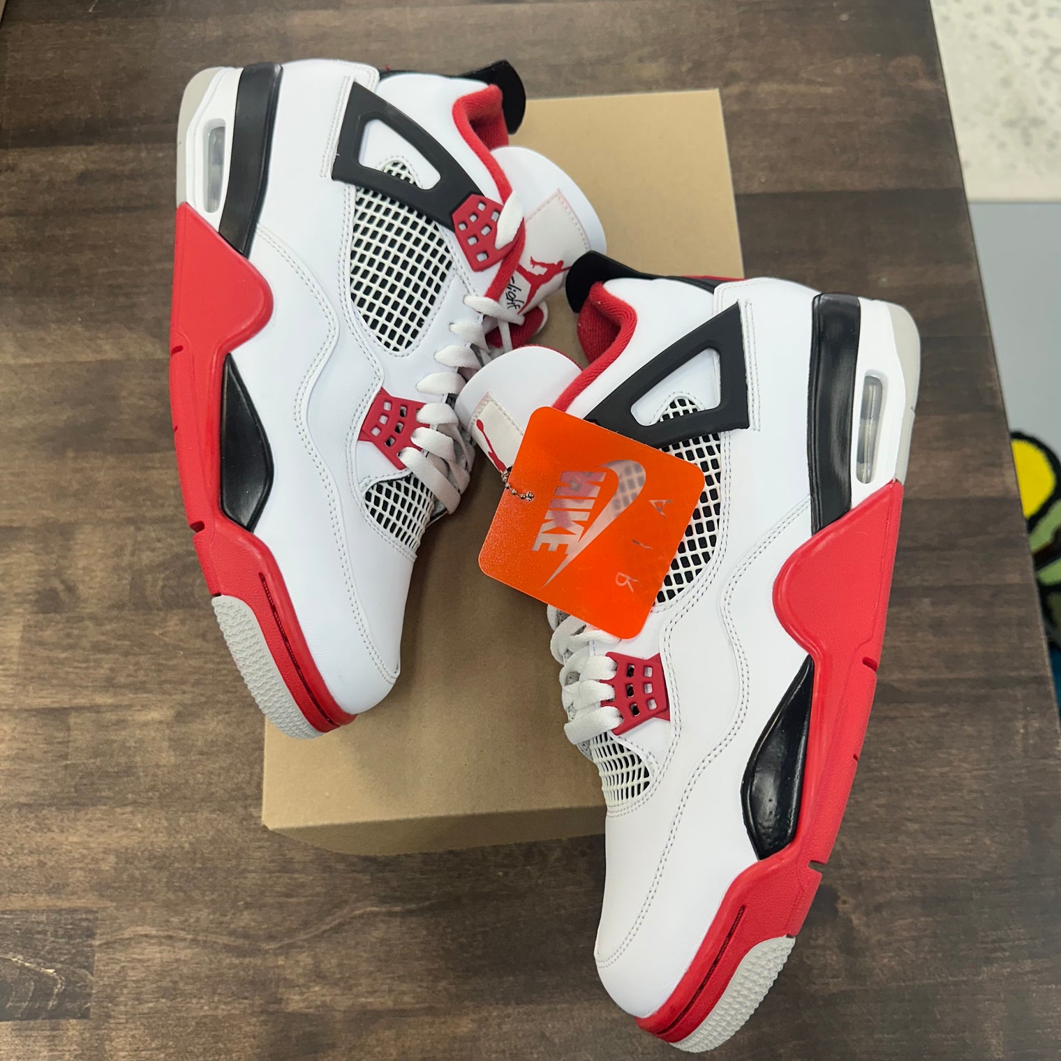 Fire Red Jordan 4 (2019) (USED, No Box)