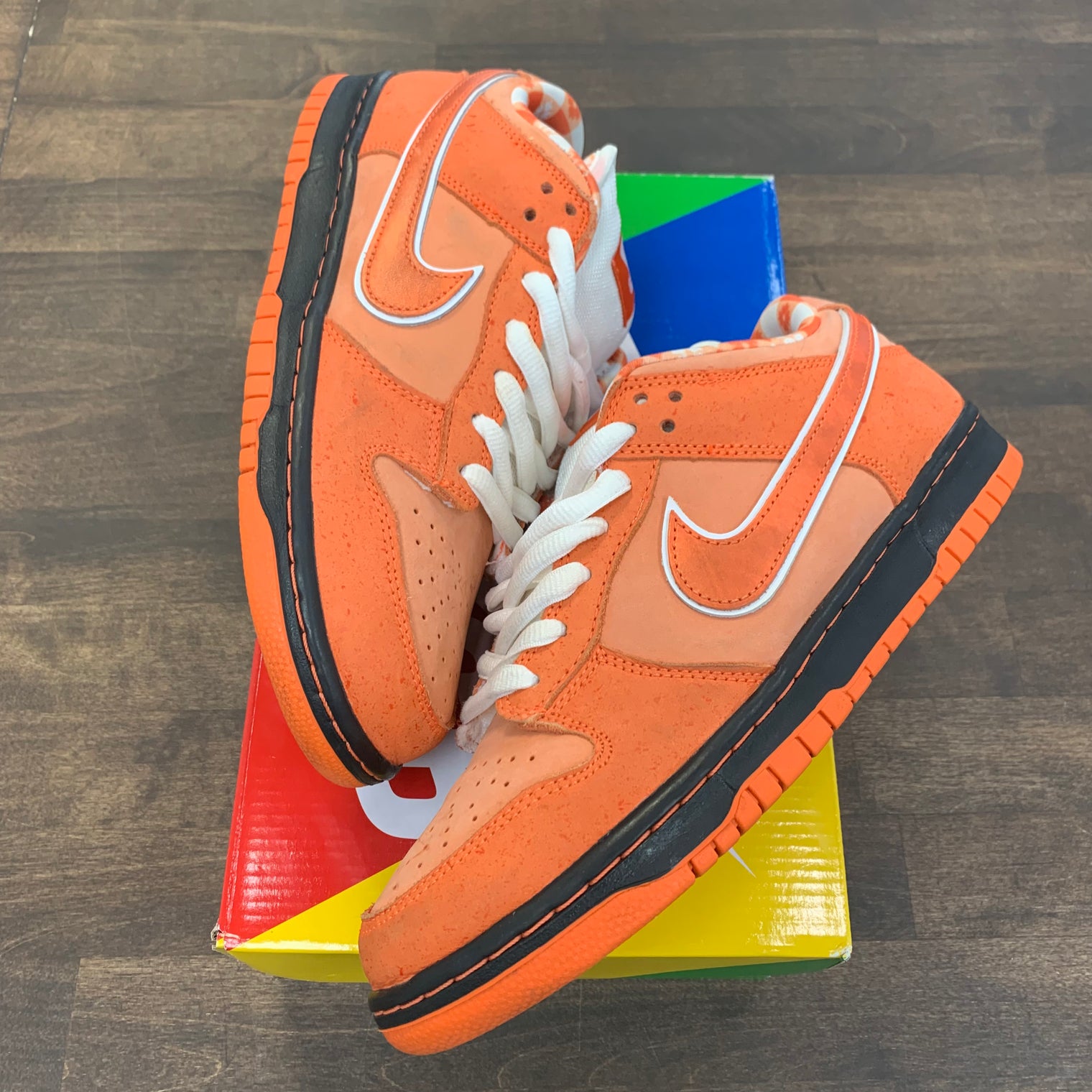 Orange Lobster SB Dunk Low (USED)