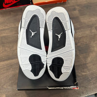 Military Black Jordan 4 (GS) (New with minor defects)