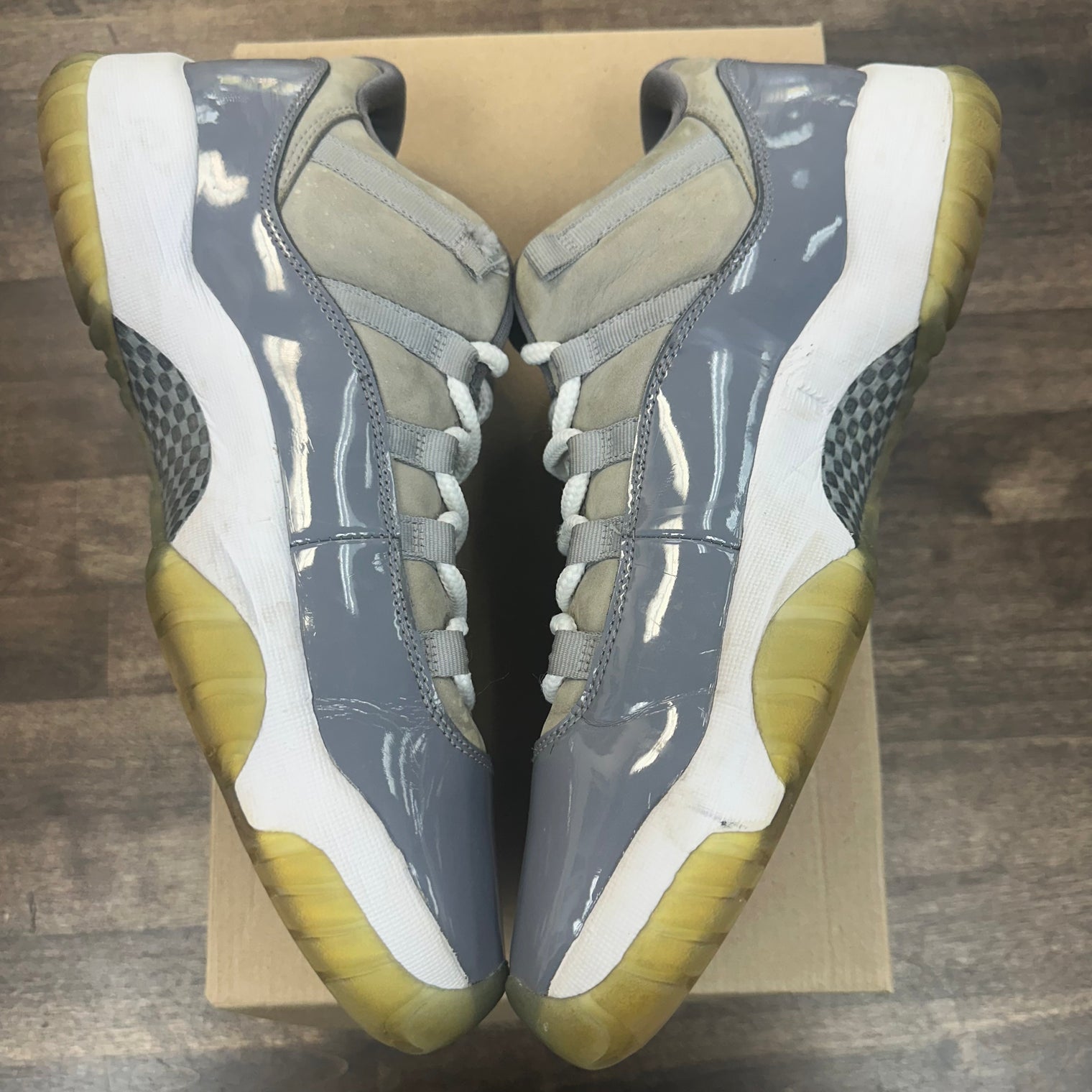 Cool Grey Jordan 11 Low (2018) (USED, no box)