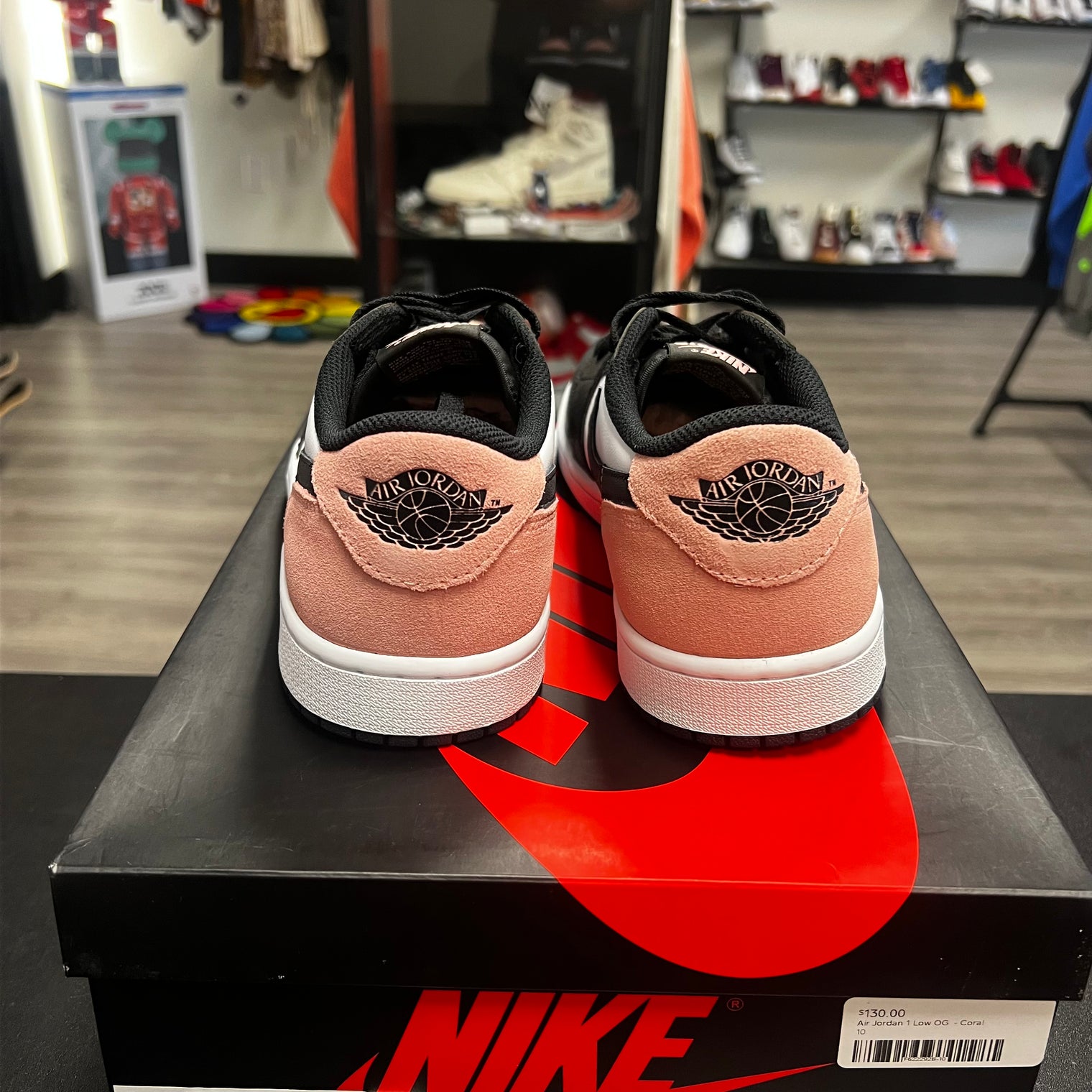 Jordan 1 Low OG Bleached Coral (USED)