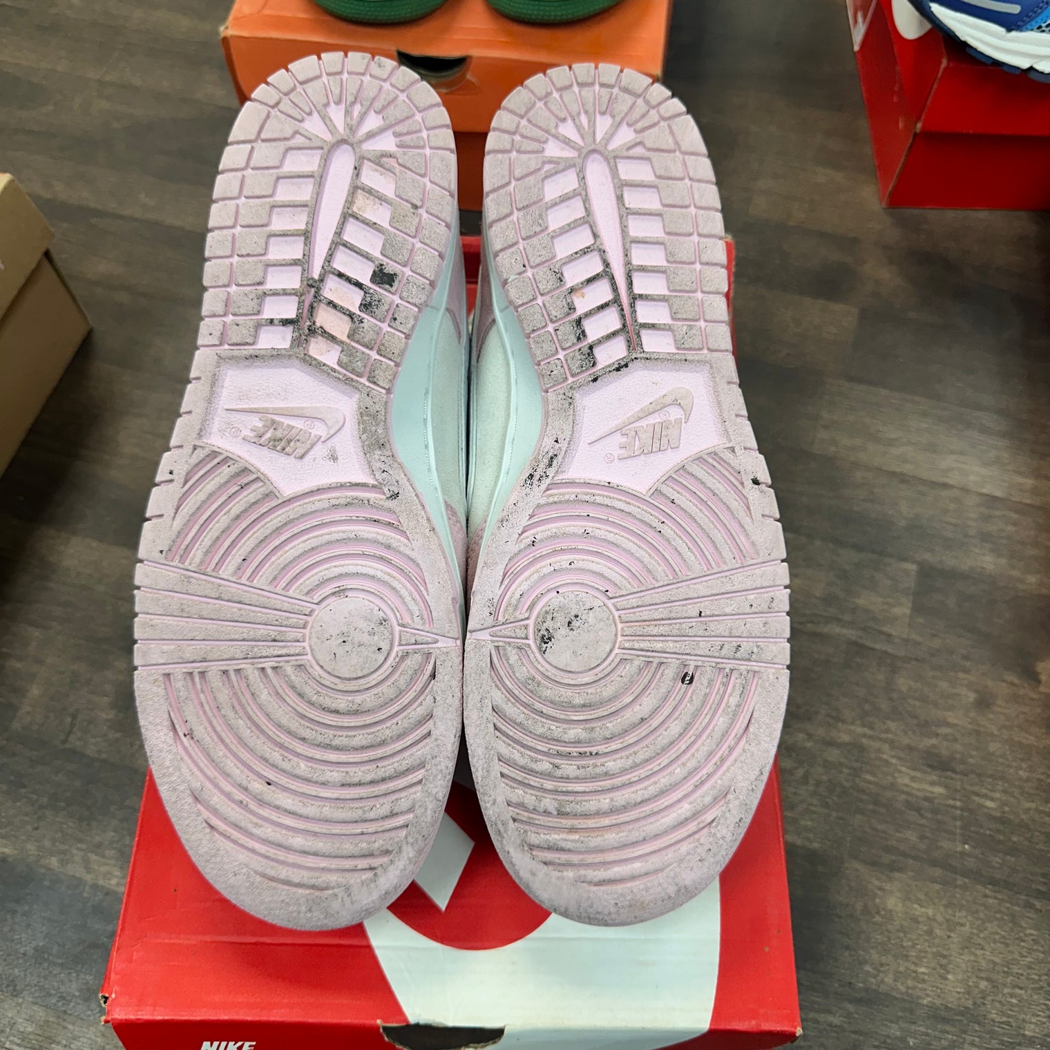 Pink Foam LX Dunk Low (W) (USED)