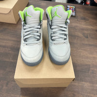 Jordan 5 GS Green Bean (USED NO BOX)