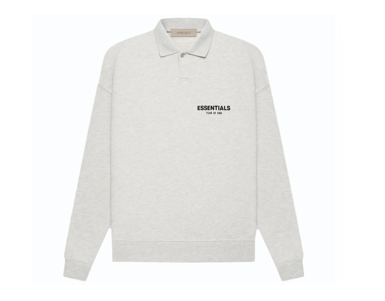 Essentials Polo Light Oatmeal