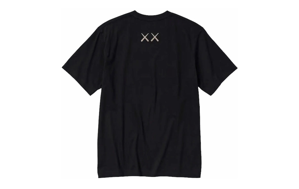 Kaws Uniqlo Tee Black (Asia Sizing)