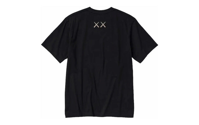 Kaws Uniqlo Tee Black (Asia Sizing)
