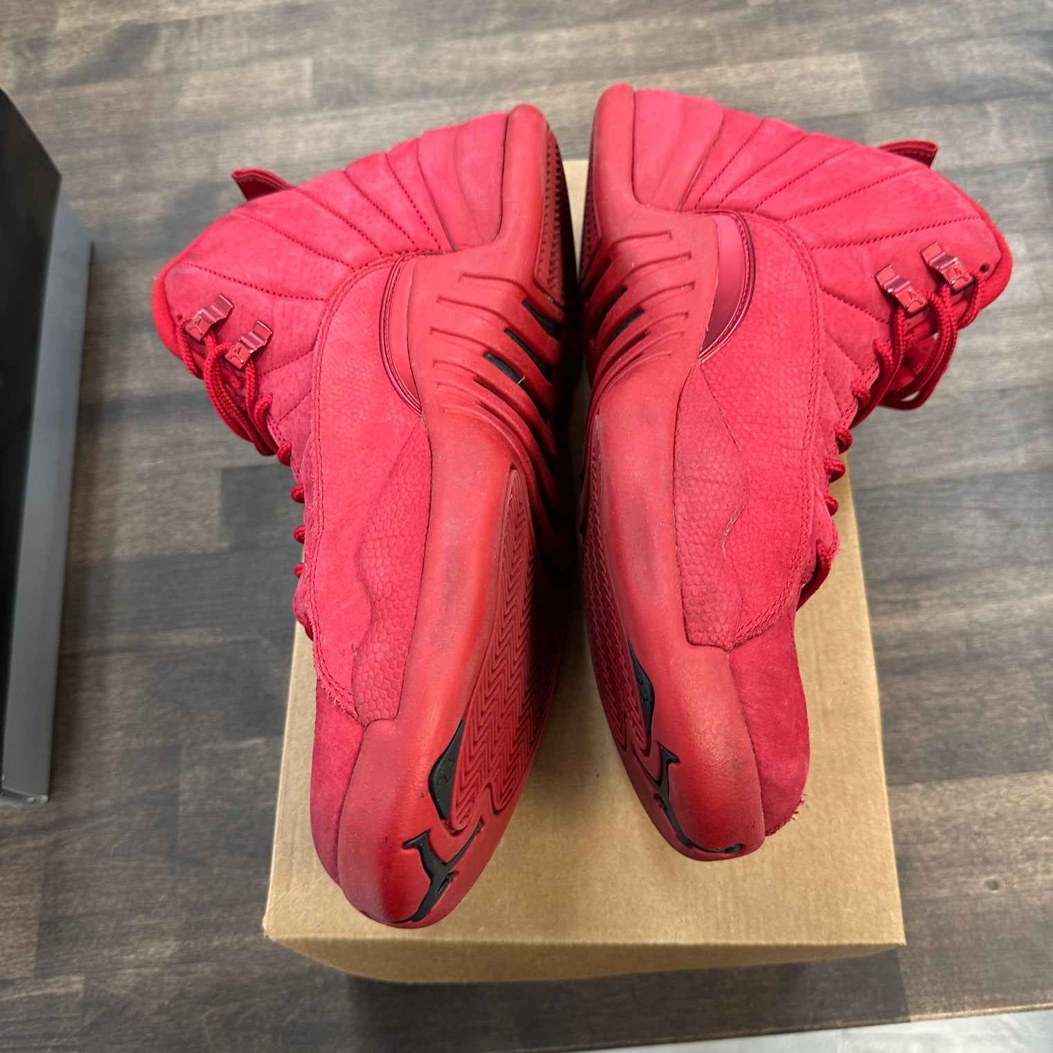 Gym Red Suede Jordan 12 (USED, no box)