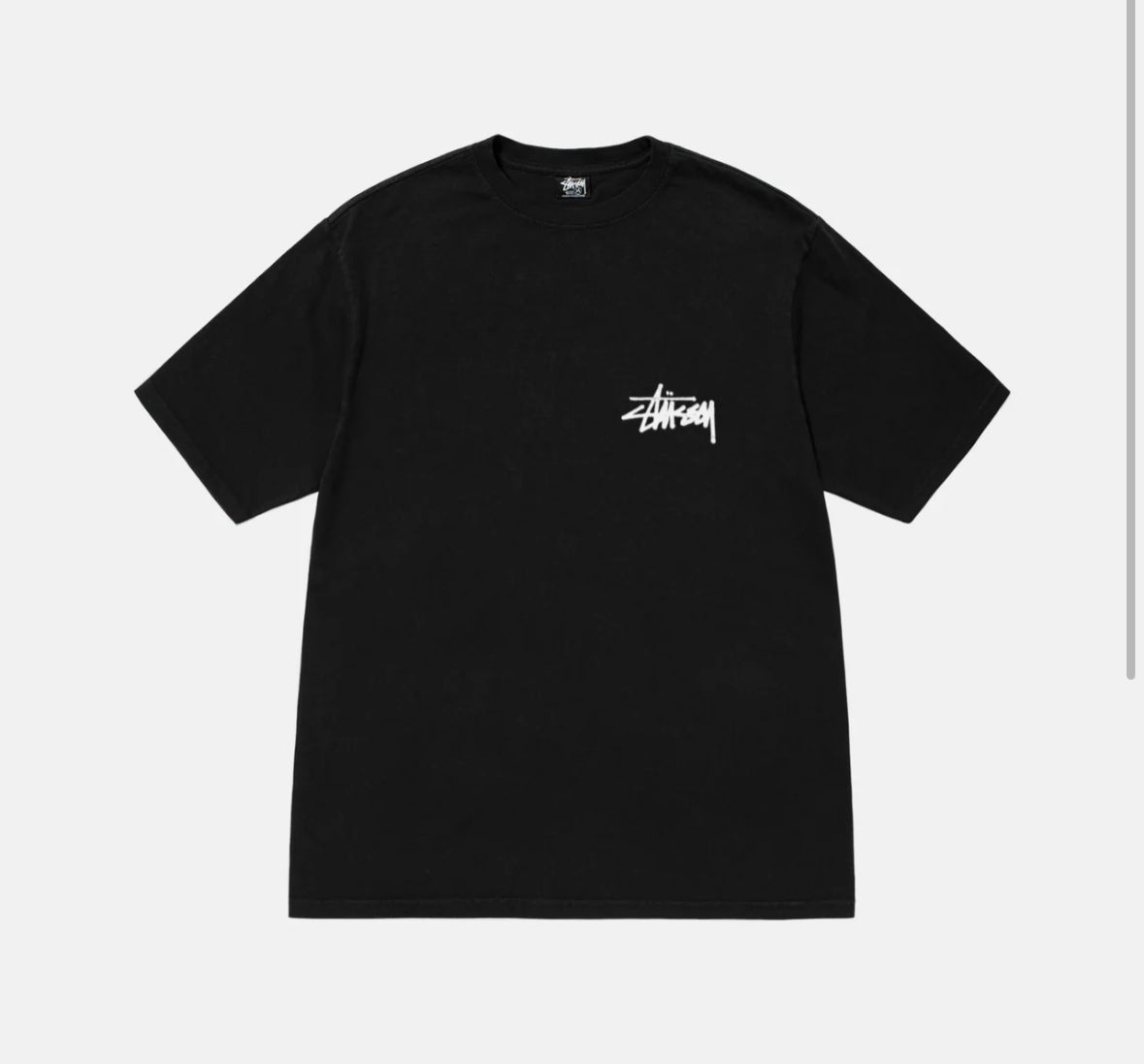 Stussy Old Phone Tee Black