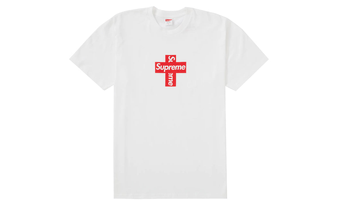 Supreme Cross Box Logo Tee White