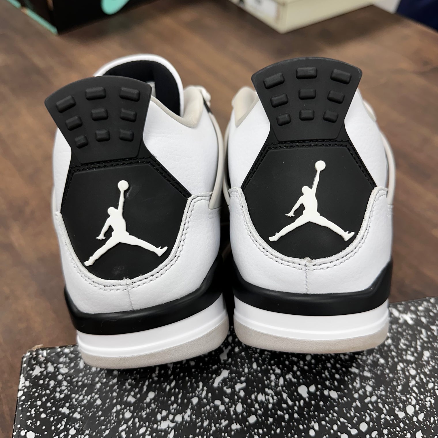 Military Black Jordan 4 (USED,No Box)