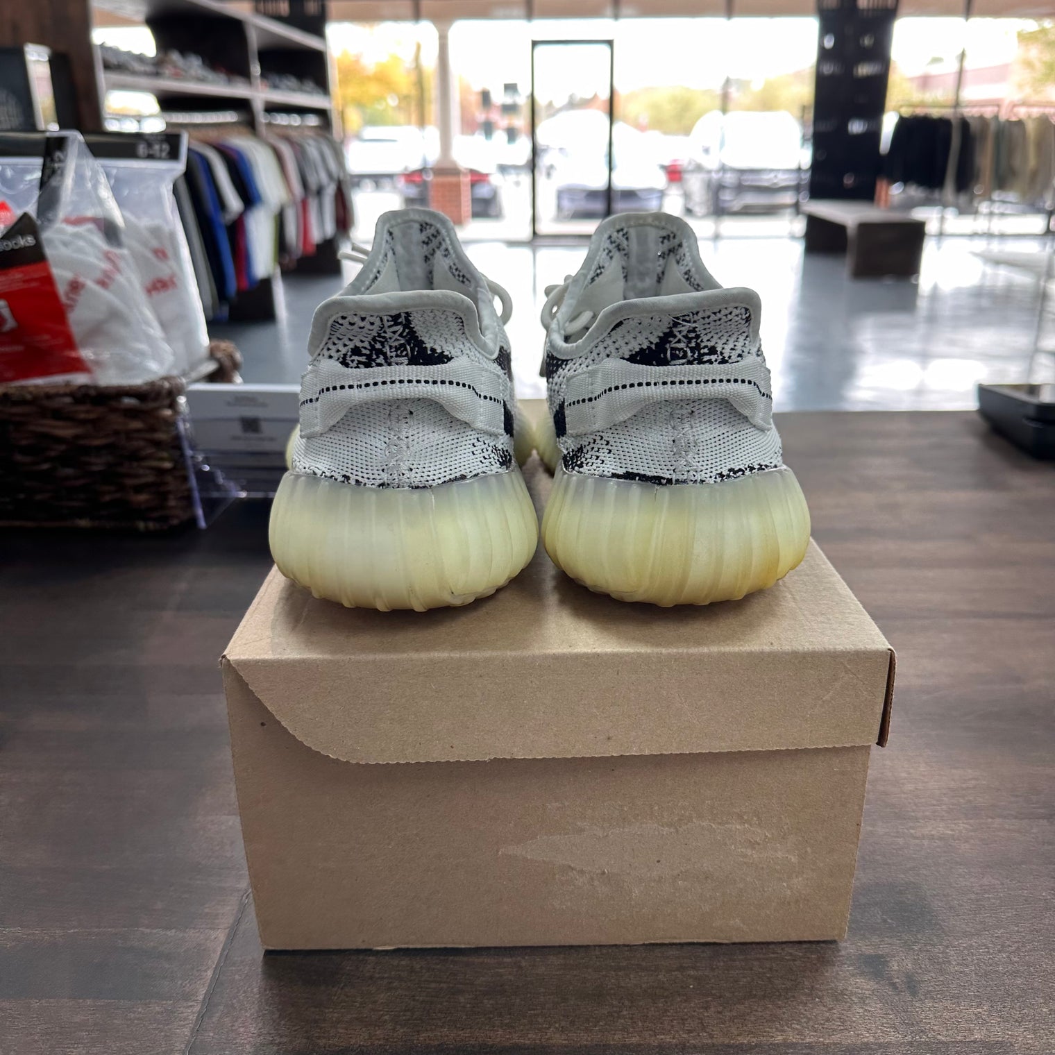 Zebra Yeezy 350 (USED, No Box)