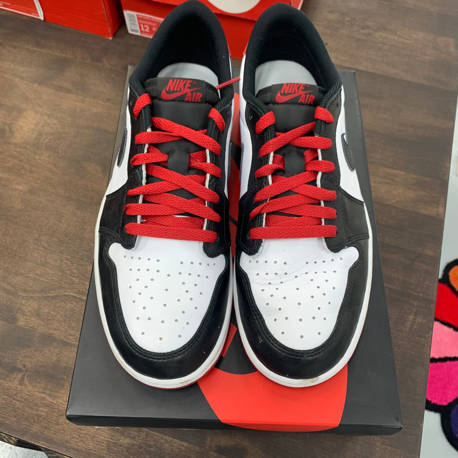 Black Toe Jordan 1 Low OG (USED)