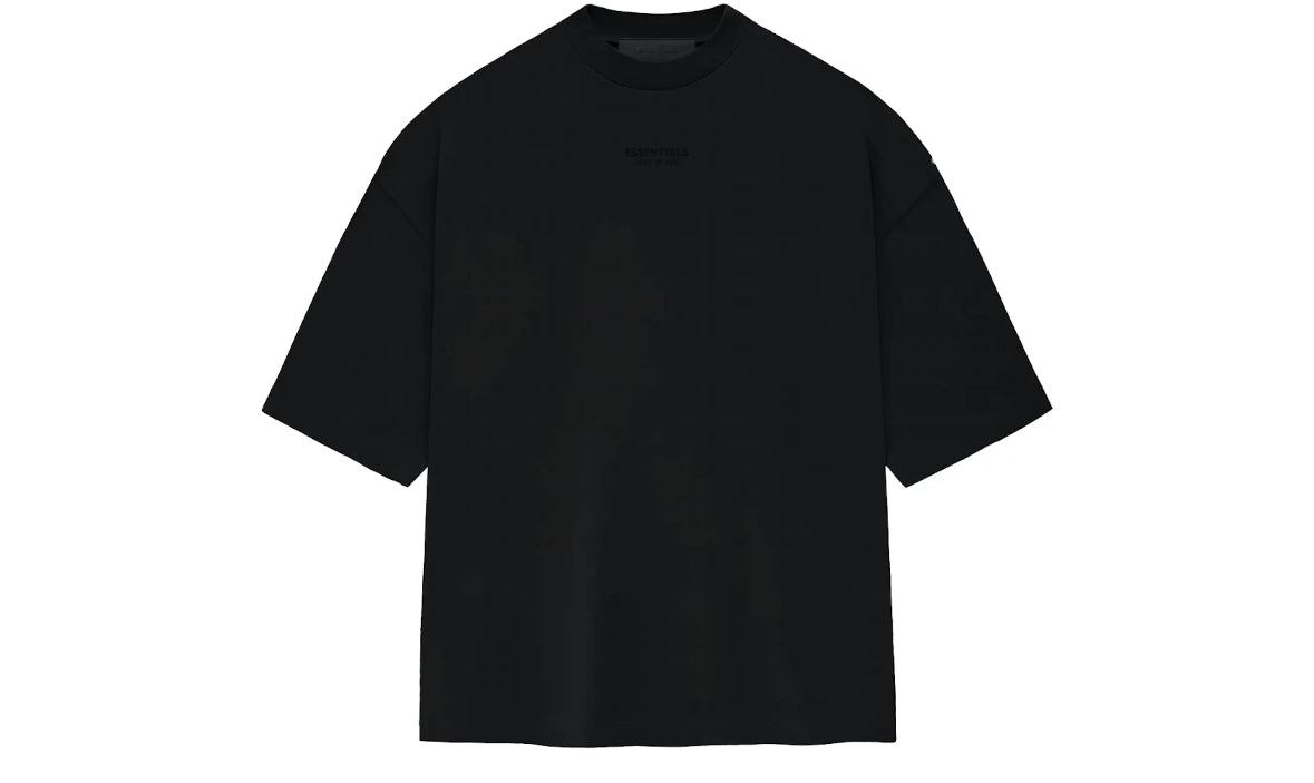 Essential Small Logo Tee Jet Black