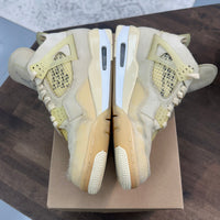 Off White Sail Jordan 4 (USED, No box)