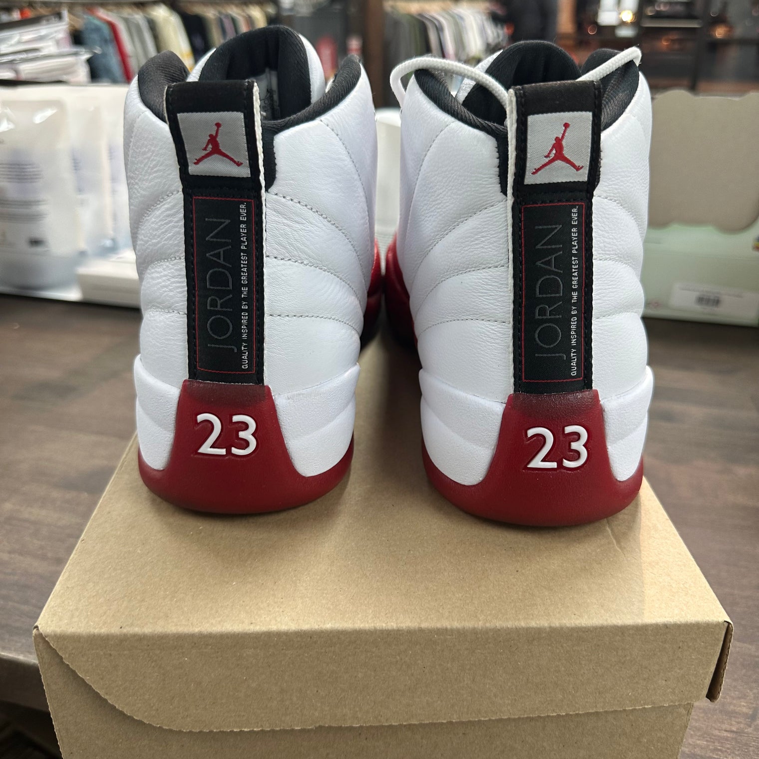 Cherry Jordan 12 (USED,No Box)