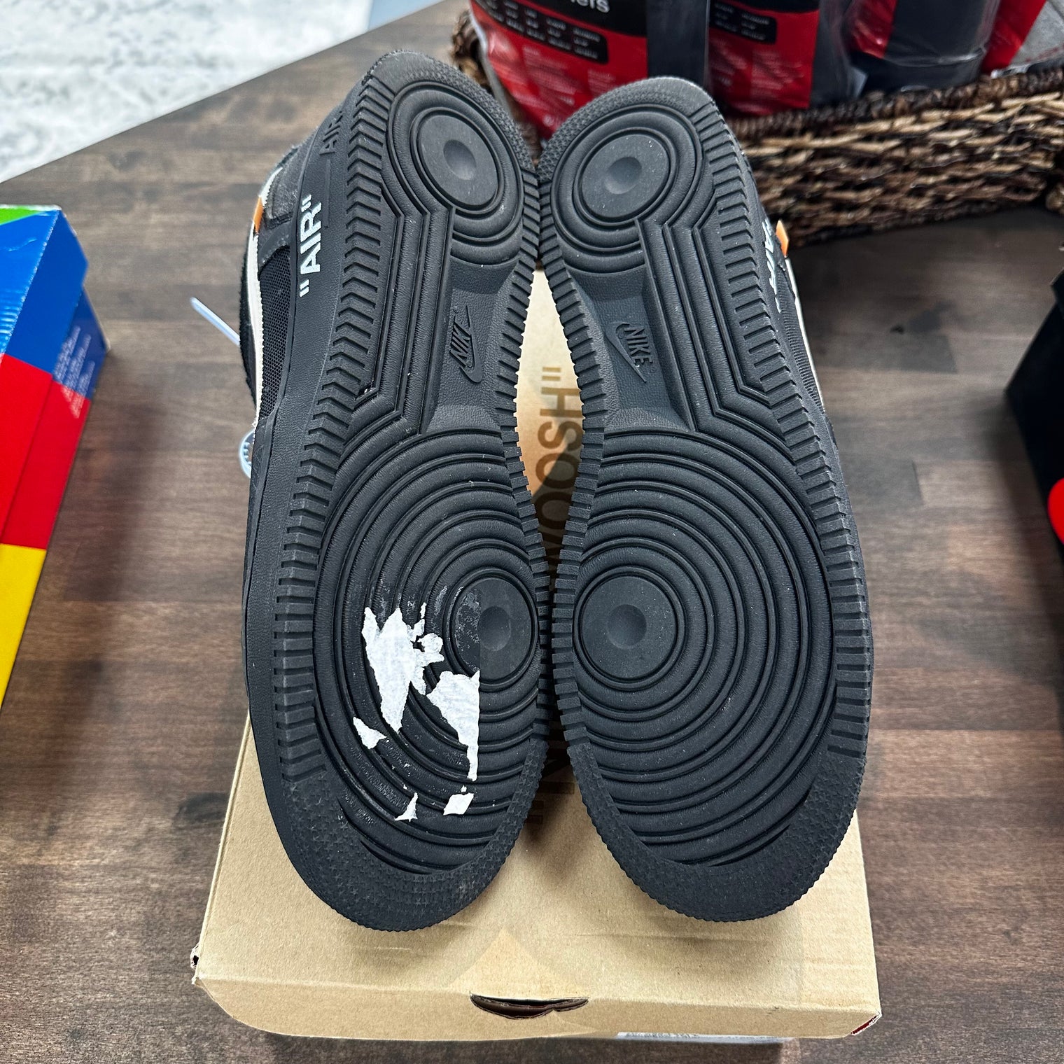 Off White Air Force 1 Black White (USED)