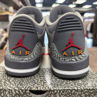 Cool Grey Jordan 3 (USED)