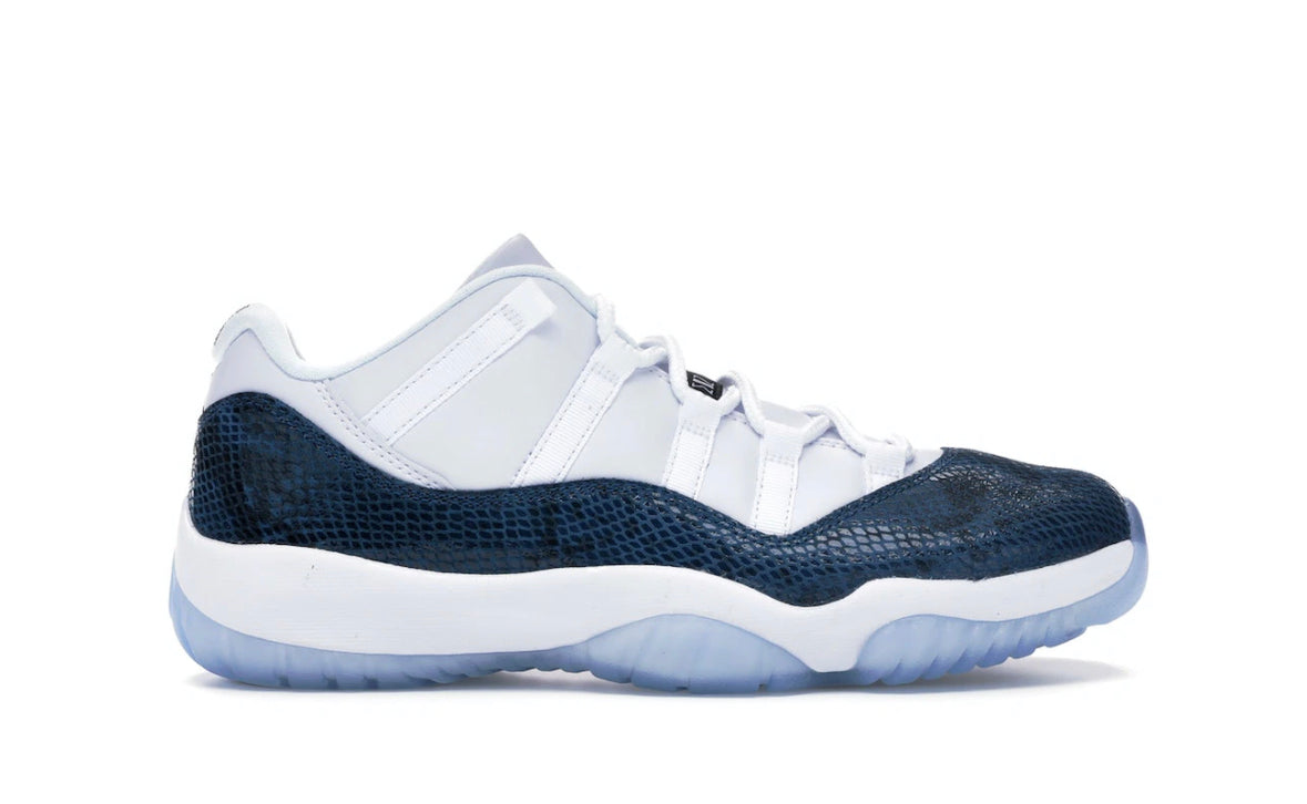 Jordan 11 Low Snake Navy