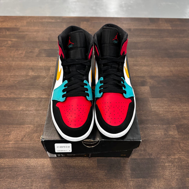Bred Multi-color Jordan 1 Mid (USED)