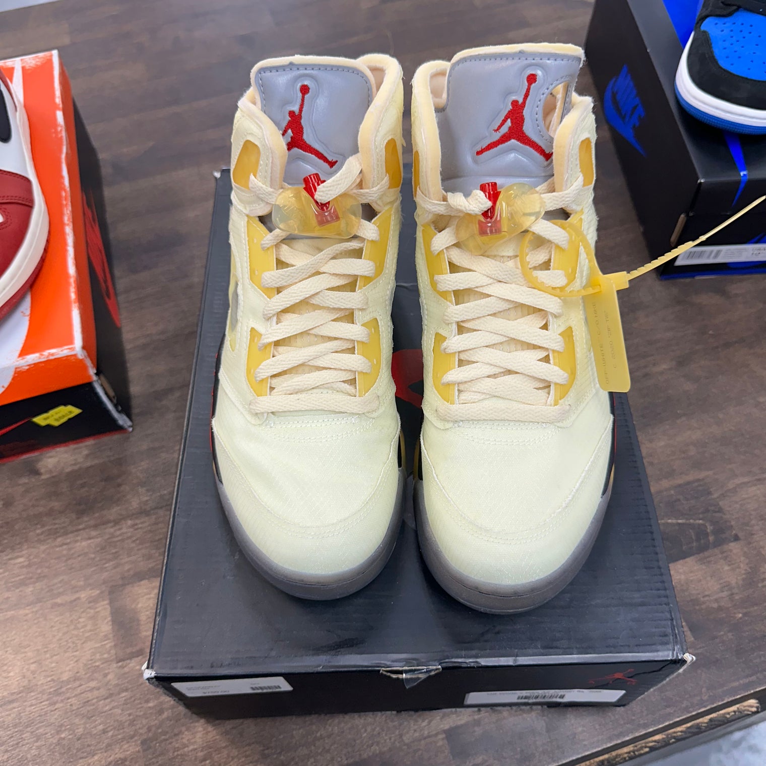 Sail Off-White Jordan 5 (USED)