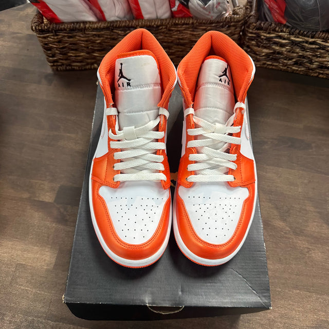 Metallic Orange Jordan 1 Mid (USED)