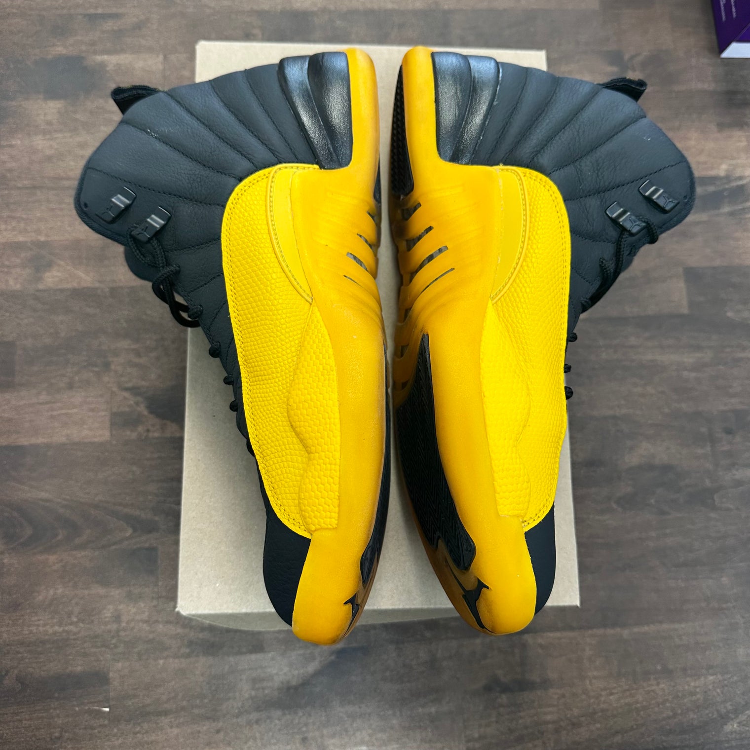 University Gold Jordan 12 (USED,No Box)