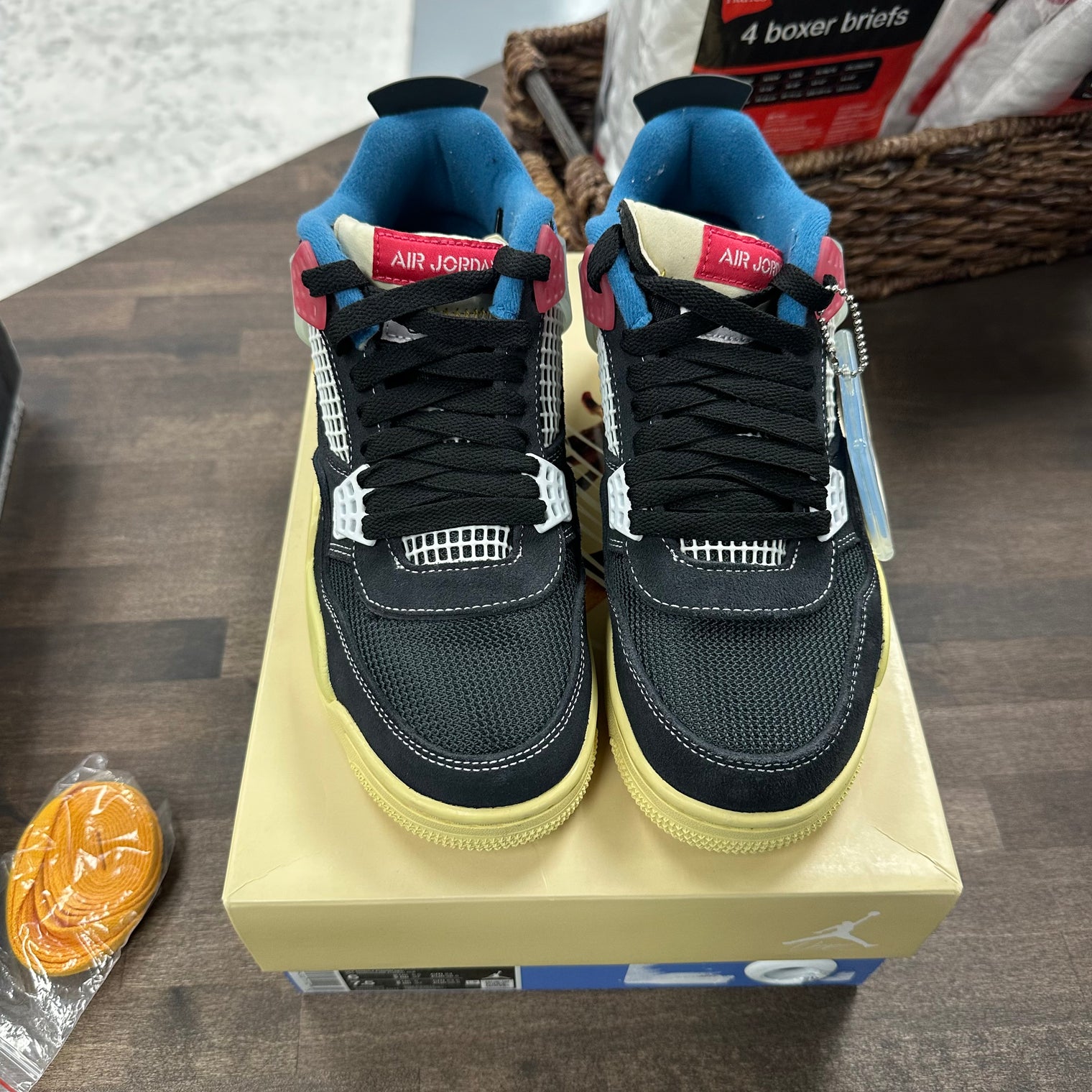 Off Noir Union LA Jordan 4 (USED)