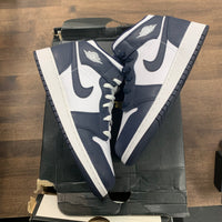 (GS) Obsidian Jordan 1 Mid (USED)