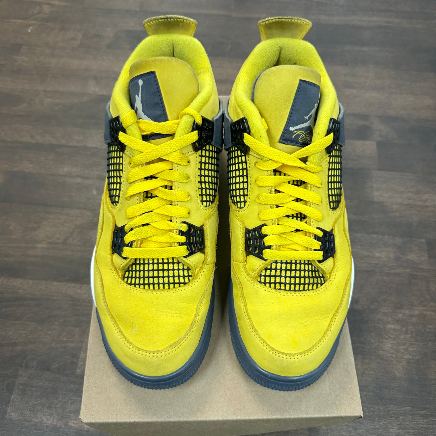 Lightning Jordan 4 (USED,No BOX)